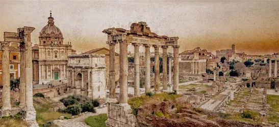 FORI IMPERIALI  | Carta da parati Monumenti Italiani - Cod. 720-2